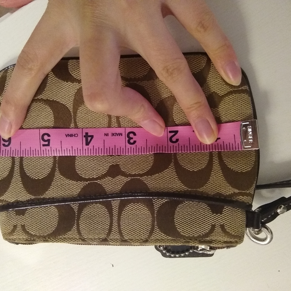 Coach Monogram Coin Purse - Picture 6 of 7